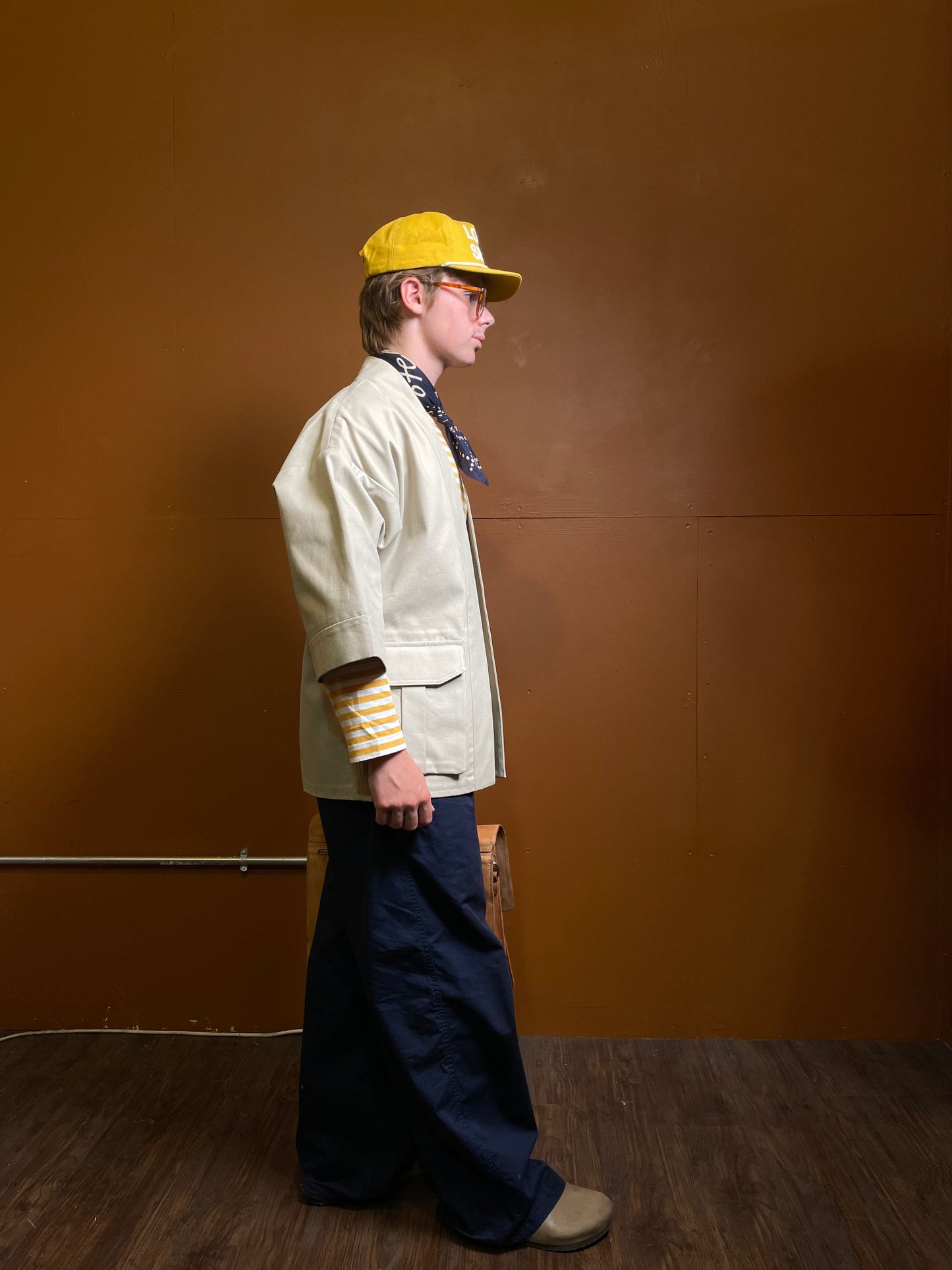 Stone Kimono with Cargo Pockets