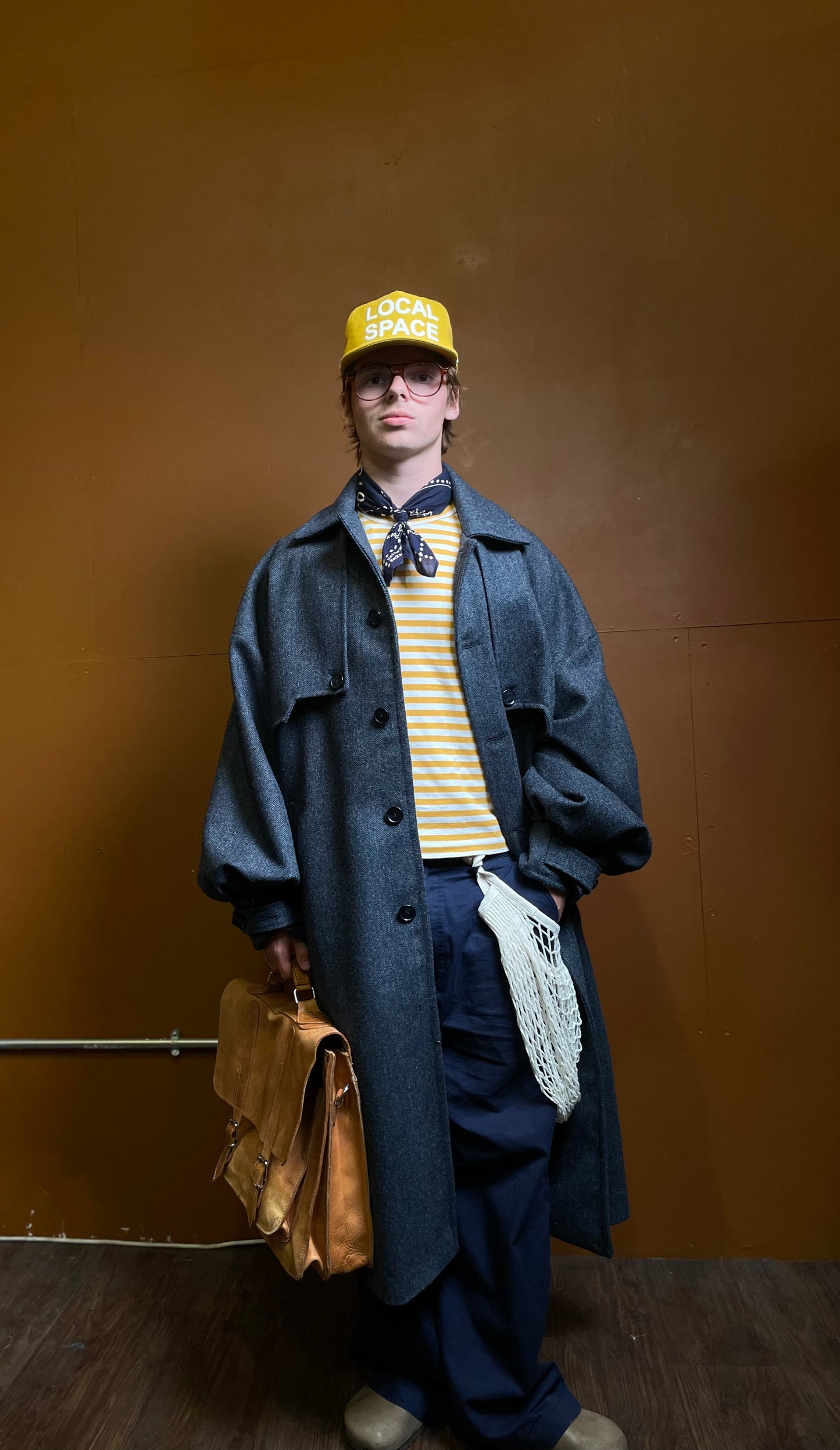 Wool Admiral Trench Blue