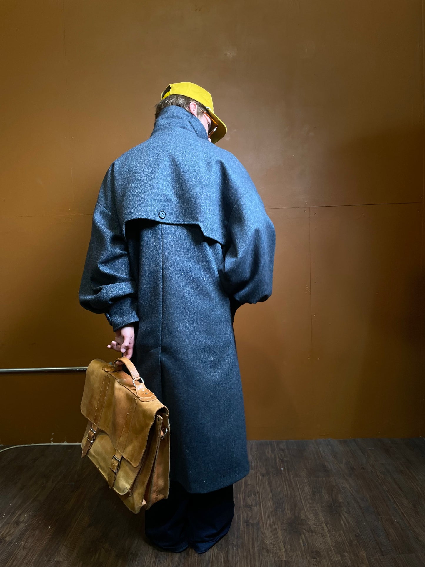 Wool Admiral Trench Blue